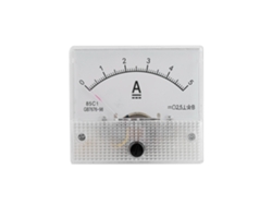 Medidor De Panel Analógico, Voltaje/corriente Cc 0-5a, Precisión 2.5, Plástico Duradero.