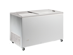 Congelador Horizontal Gelados Tampa Plana Vidrio STARLUX.