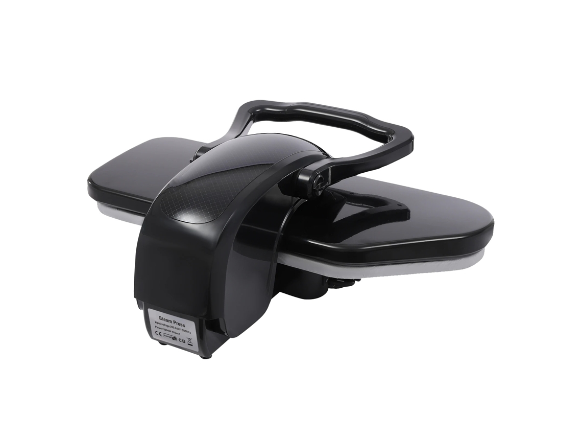 Plancha de vapor, 5 modos de tejido, interfaz táctil, color negro (OEM)