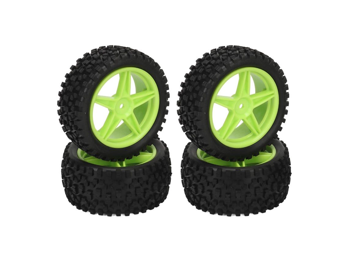 Ymsl 4pcs Neumáticos Rc 1/10 Con Excelente Adherencia Y Durabilidad Para Coches Rc Hsp 94166 94106 94155 Hxl