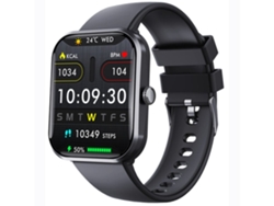 Reloj inteligente YUNZII con monitorización de frecuencia cardíaca y notificaciones push (no aplicable)
