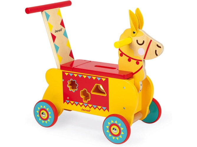 Andador JANOD Coche Llama (Edad Mínima: 12 Meses)