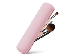 Estuche portátil de silicona para brochas de maquillaje, ideal para organizar herramientas y accesorios de maquillaje. Rosewell
