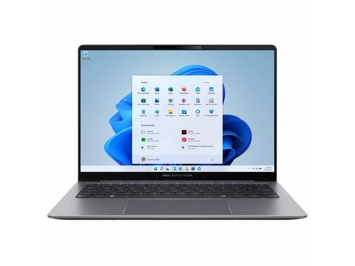 Portátil Asus ExpertBook P5 P5405csa NZ0154X (srgb, 16 GB de RAM, 512 GB de SSD, 14 sockets UE, QWERTY español, Intel)