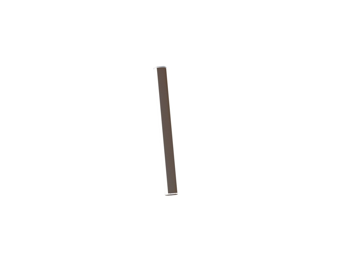 Pencil - Pequeño Módulo De Luz Portátil Y Recargable A Batería Zafferano Con Regulador Táctil Ip65 - Altura 50cm Corten