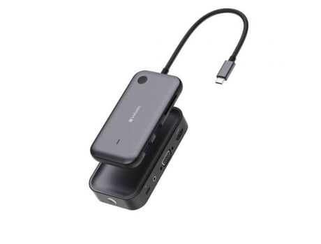 Adaptador de Vídeo Inalámbrico Usb Tipo-C a Hdmi / Vga Verbatim Share My Screen 1080P DEPAU