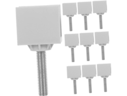 20 Piezas Cuchillas Para Pinzas Crimpadora De Acero Carburizado, Cortador Compacto Y Para Cables De Ethernet Y
