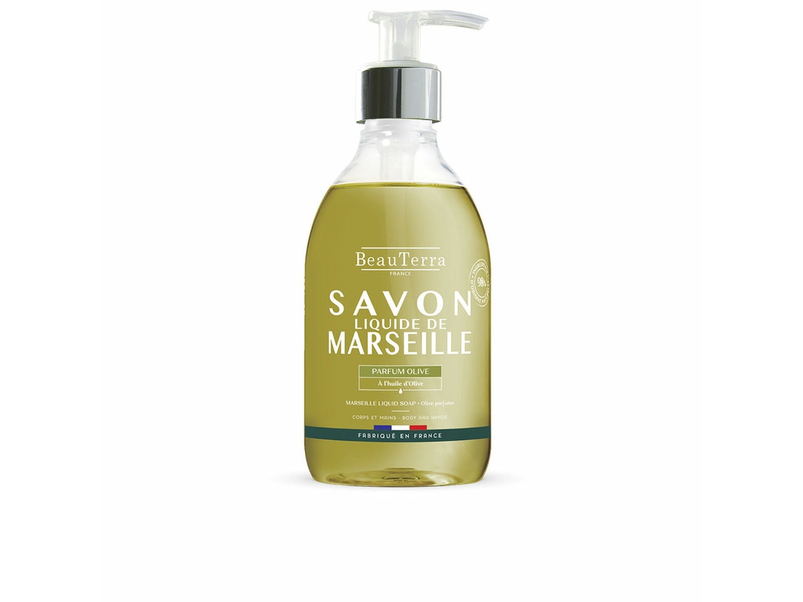 Jabón Líquido Beauterra Savon de Marseille Oliva 300 ml