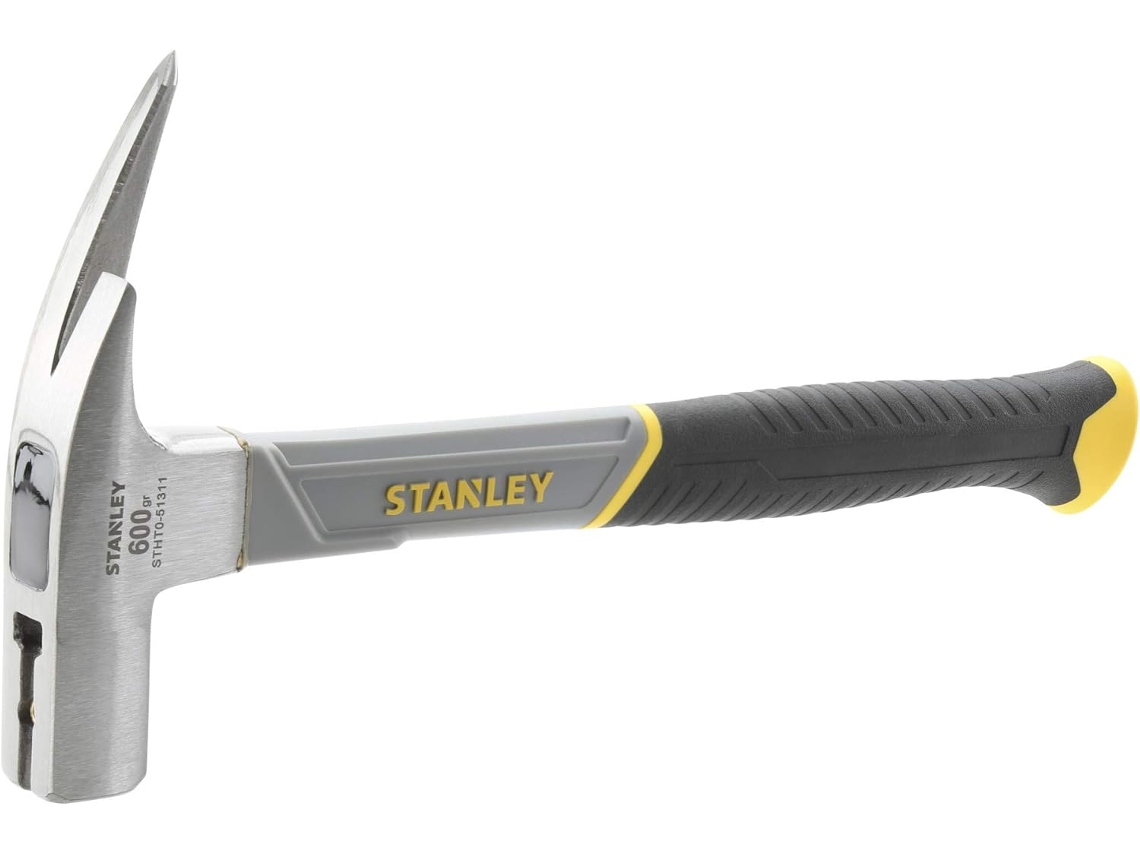 Martillo Extractor De Clavos Stanley Stht0 Mango Acanalado Doble