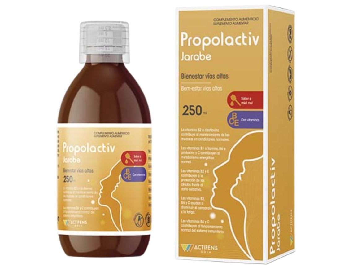 Propolactiv Jarabe Sin Gluten 250Ml Actifens HERBORA