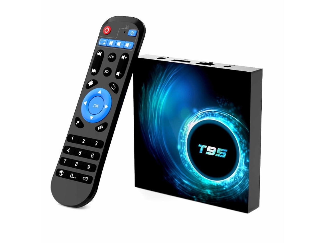Yizhood H616 - Caja de TV Android con 4 GB de RAM y 32 GB de ROM, Bluetooth 5.0, resolución 6K, color negro