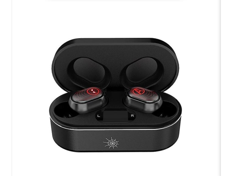 Marvel True Wireless Earbuds Tws Auriculares estéreo intrauditivos Pantalla digital LED 5.0 Auriculares Bluetooth Control táctil Emparejamiento BIS...