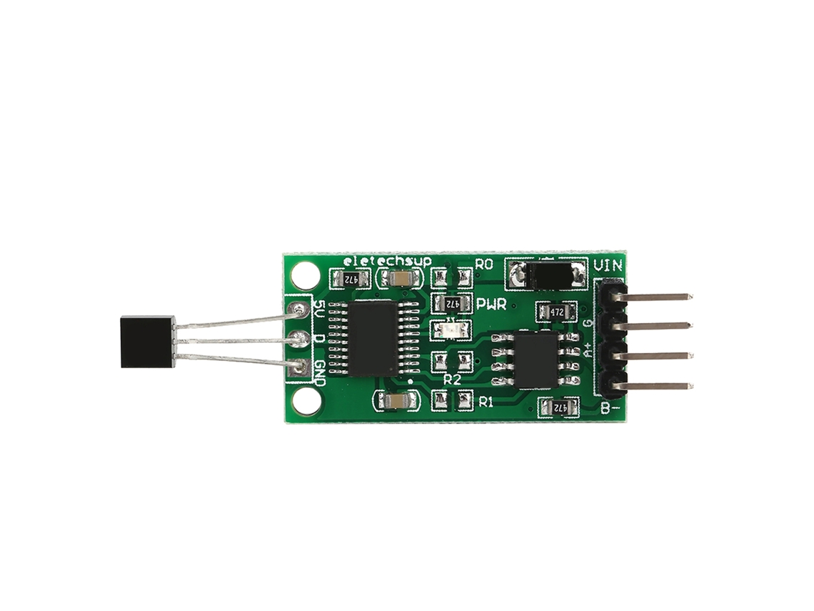 Módulo Sensor De Temperatura Programable, Control Remoto Ttl, Componentes Electrónicos