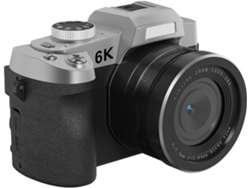 Cámara Digital 6k, Cámara Wifi Uhd De 84 Mp Con Zoom Óptico De 18x, Pantalla Abatible De 3 Pulgadas Y Flash (negra)