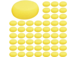100 Esponjas De Arcilla, Esponjas Para Pintar, Para Cerámica, Redondas.