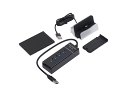 Monitor de computadora USB negro de 3,5 pulgadas con ajuste de brillo continuo y panel de sensor para PC