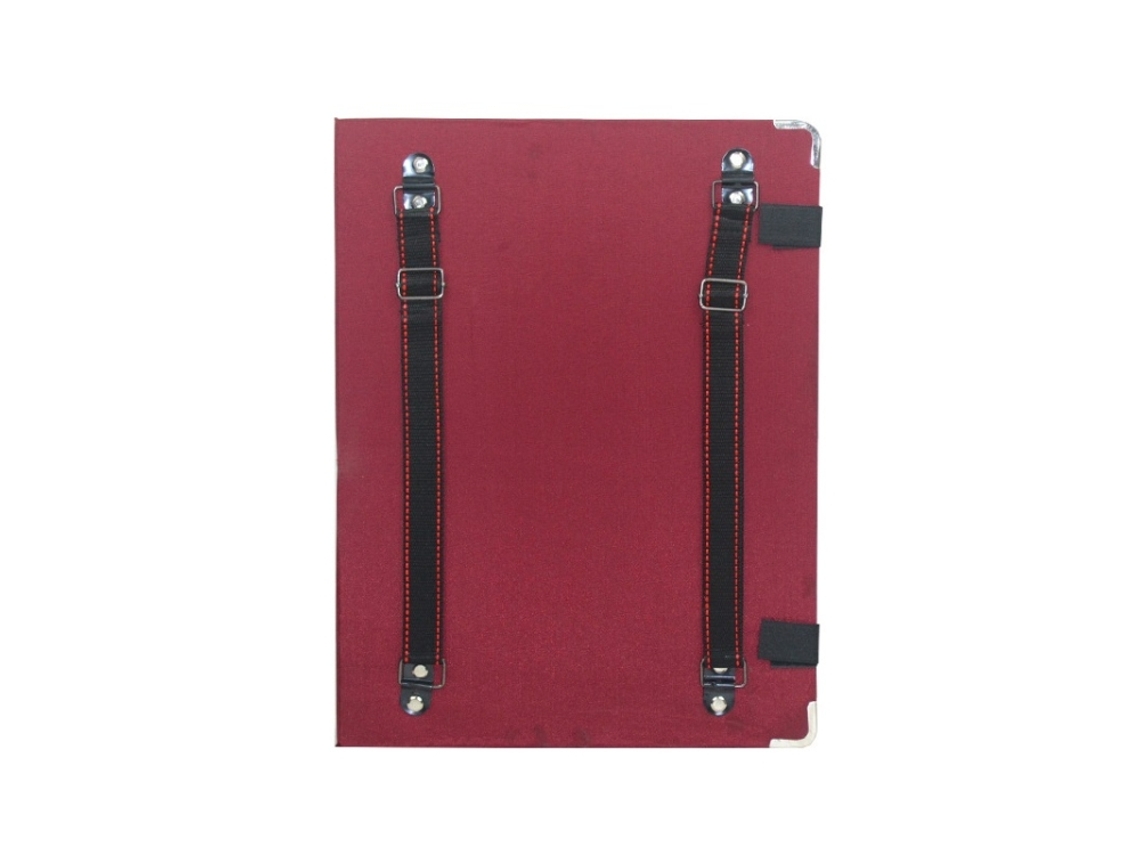 Mochila 4k (roja) Con Clip Impermeable Para Bloc De Dibujo Portátil