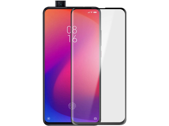 Protector de Cristal Templado Xiaomi Mi 9T, 9T Pro AVIZAR GLASS-ELEC-BK-MI9T Negro