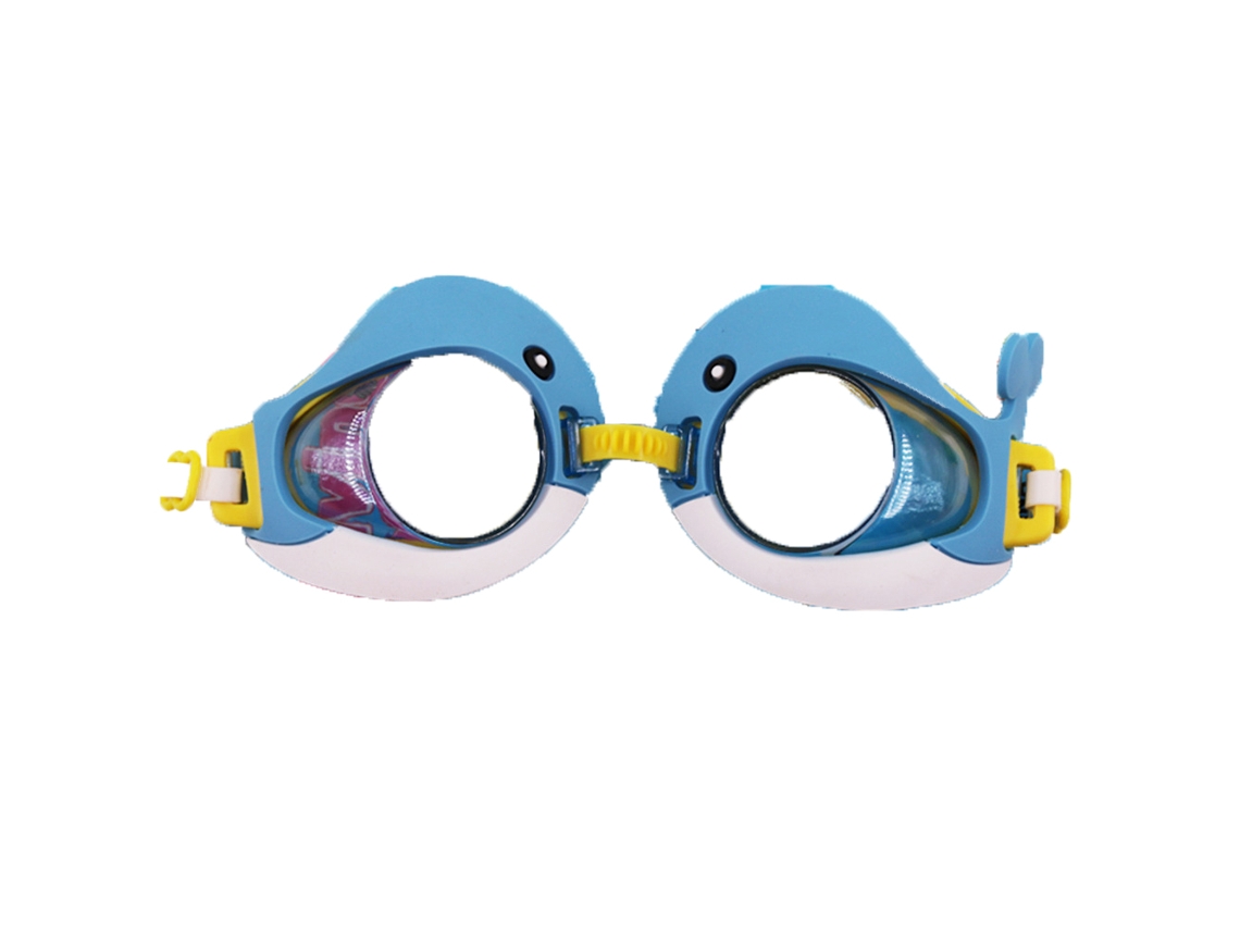 Gafas de natación para niños antivaho, impermeables y con diseño de dibujos animados.