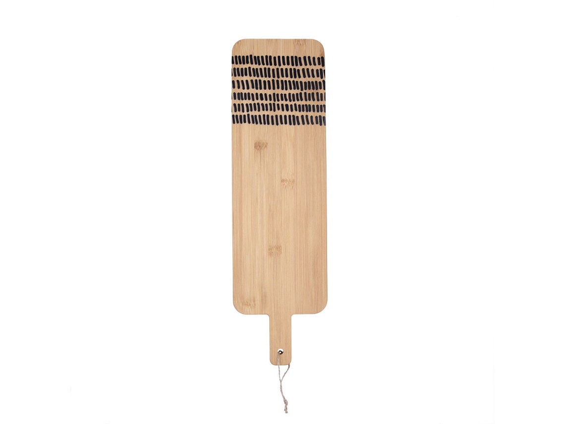 Tabla de servir BIDASOA Zigzag Marrón Madera 45 x 13 x 1 cm