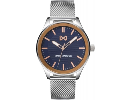 Reloj MARK MADDOX Hombre (Acero - Plateado)