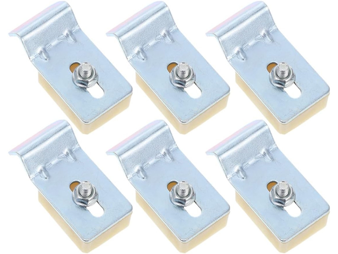 Clips Metálicos De Alta Resistencia Para Debajo Del Fregadero, Kit De Instalación De 6 Piezas.