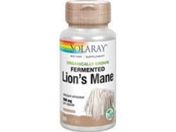 Complemento Alimentar SOLARAY Juba Do Leão Fermentada (60 cápsulas vegetais de 500mg)