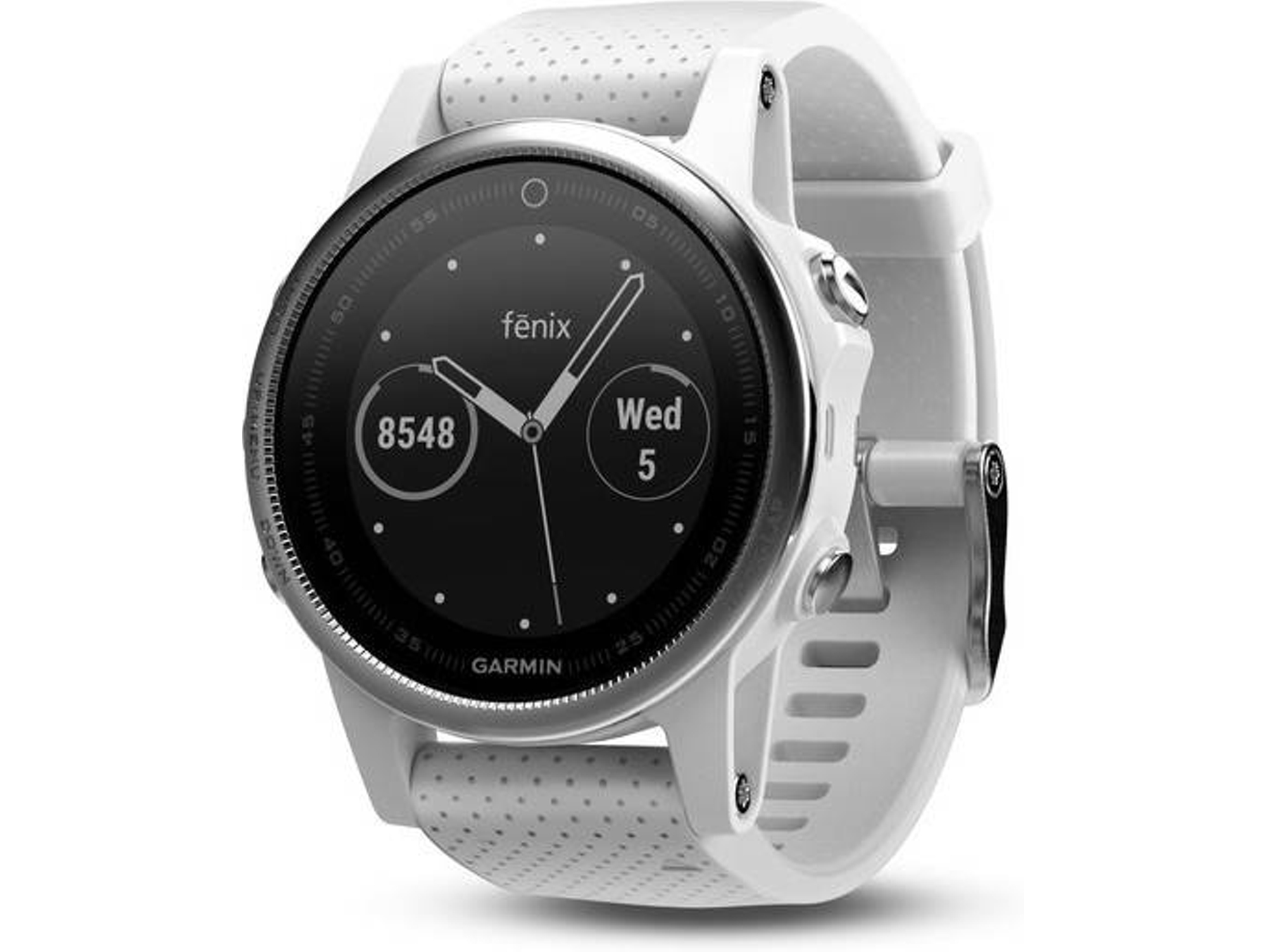 Reloj deportivo GARMIN FÉNIX 5S - 13 h de autonomía - Plata)