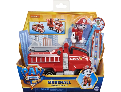 Camión PATRULLA CANINA Marshall Camión de Bomberos (Edad Mínima: 3 Años - 20.6 x 24.1 x 10.1 cm)