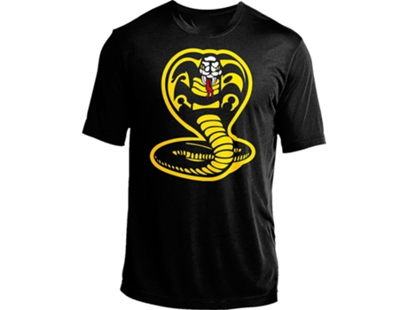 Camiseta ROCKINSTONE Cobra Kai Logo Karate Kid Camiseta de rendimiento (XXL)