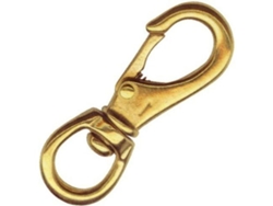 Gancho Giratório 10 Unidades Dourado 115 Mmkong