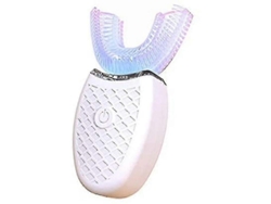 Cepillo de dientes eléctrico ultrasónico estadounidense con 4 modos, limpieza de 360°, carga inalámbrica, GOKOCO