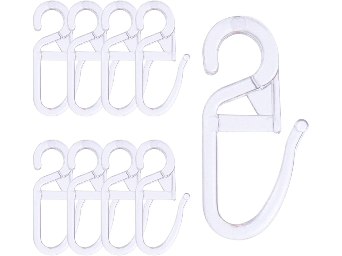 120 Ganchos Para Cortinas Con Clip Universal