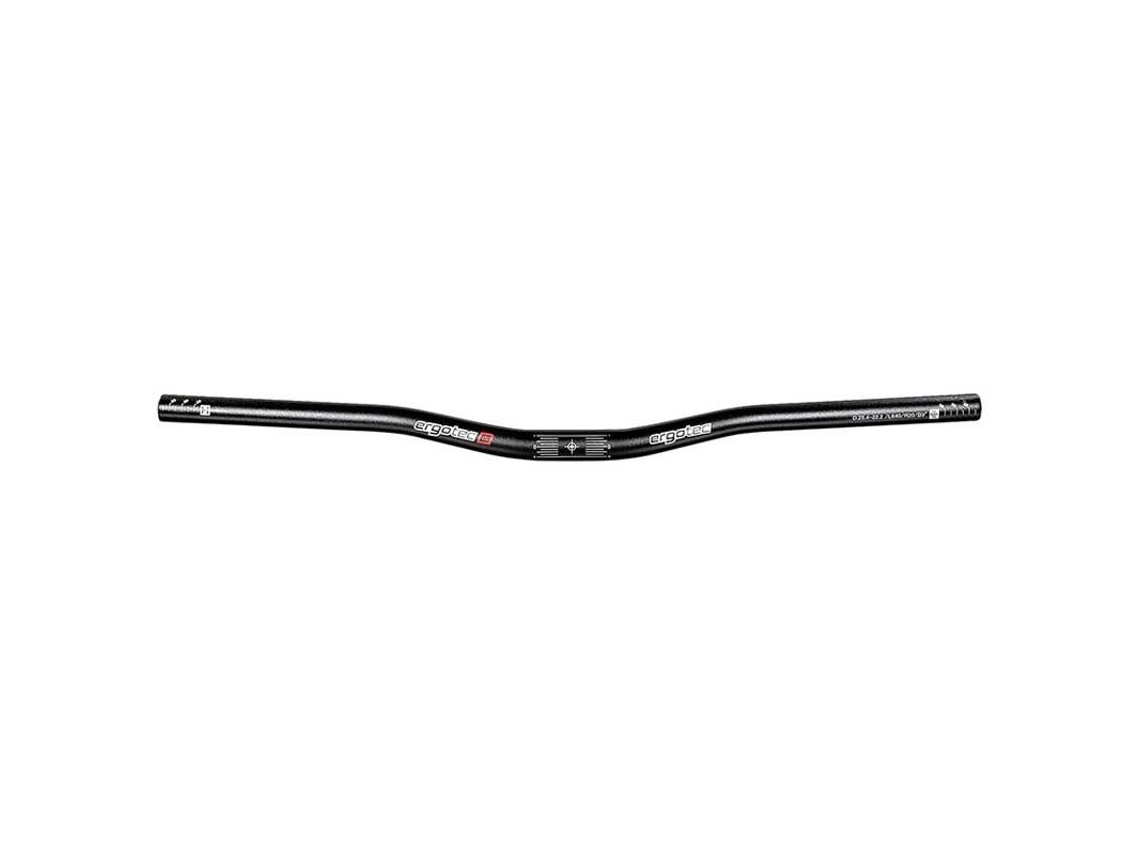 Guiador Low Riser Prateado 31.8 Mm / 780 Mmergotec