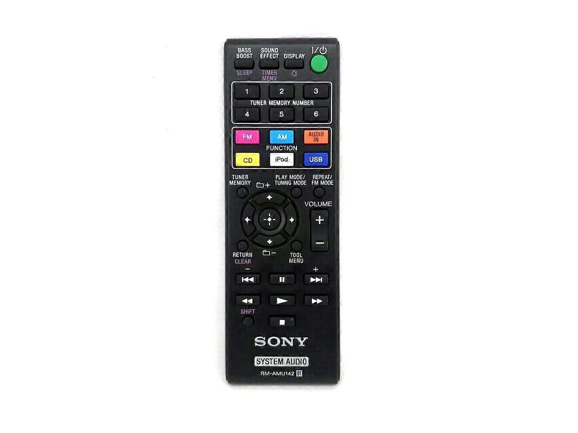 Rm-amu142 Control Remoto De Audio Para Sistema Sony Rm-amu145 Rm-amu141_ptg