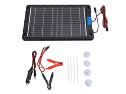 Panel solar monocristalino de alta eficiencia, 20 W, 18 V, multifuncional, portátil, cargador para teléfono móvil, tableta y cámara.