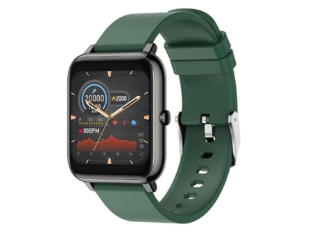 Reloj inteligente de Fitness para cinturón, podómetro, monitoreo del sueño, cronómetro, reloj deportivo, reloj inteligente con pantalla táctil AUJE...
