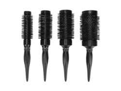 Set De Cepillos Redondos De Aleación Para Peinado, Cepillo De Pelo Redondo Para Rizado Y Secado Con Secador, Ideal Para Estudiantes