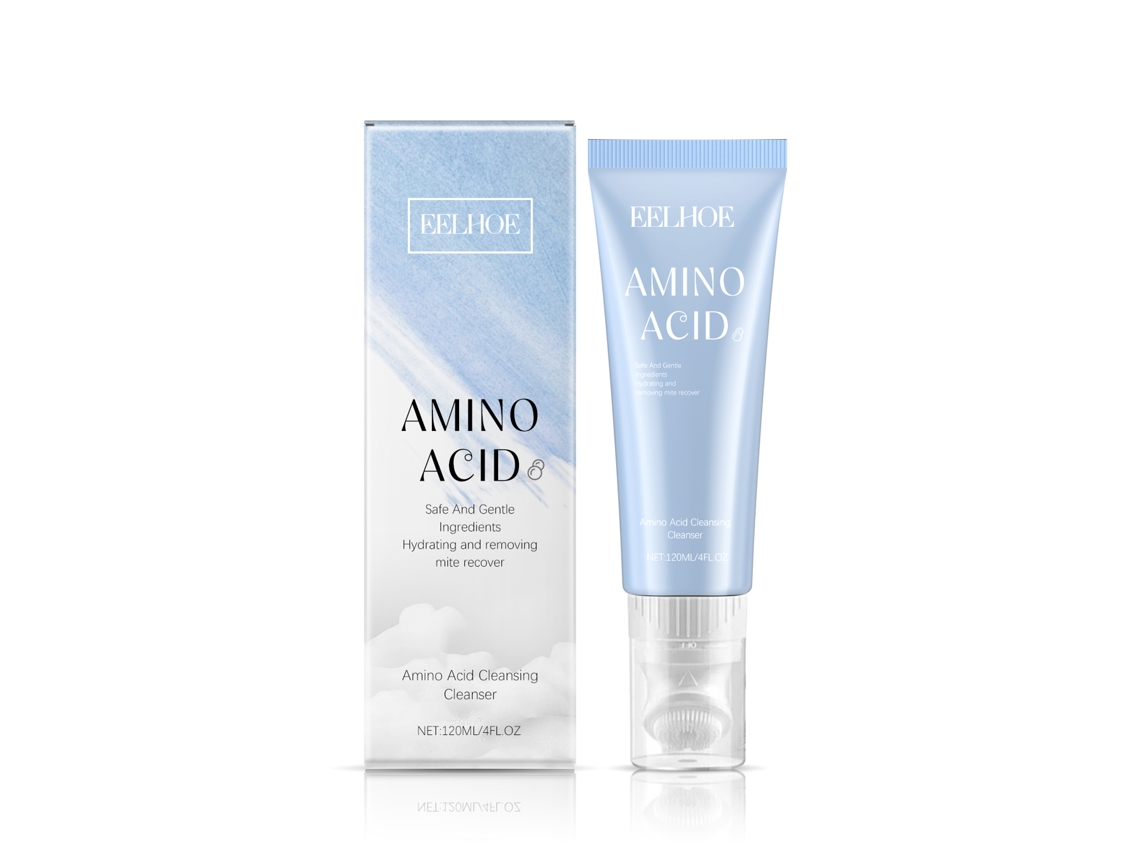 Crema limpiadora facial suave con aminoácidos