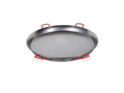 Paellera valenciana de 90 cm. pulida para 50 personas