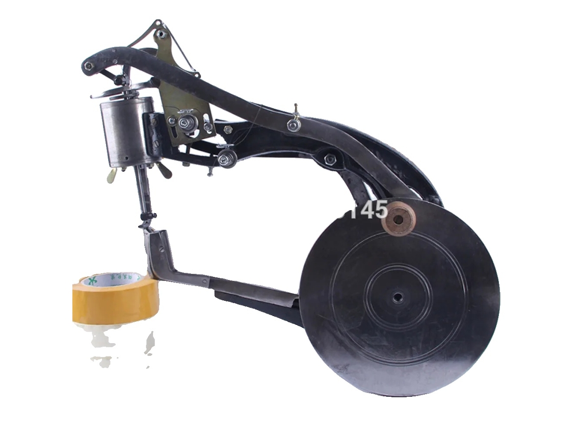 Máquina de coser calzado, de accionamiento manual, construcción metálica duradera, SL 26 OEM