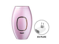Depilador Elétrico Portátil a Laser com Tela Lcd para Uso Doméstico Depilador Fotoelétrico Feminino Indolor GOKOCO (1 Unidade Rosa)