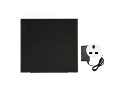 Amplificador Divisor Con Interfaz Multimedia Hd, 1 Entrada Y 2 Salidas, 1080p 3d Y Adaptador De Enchufe Británico.