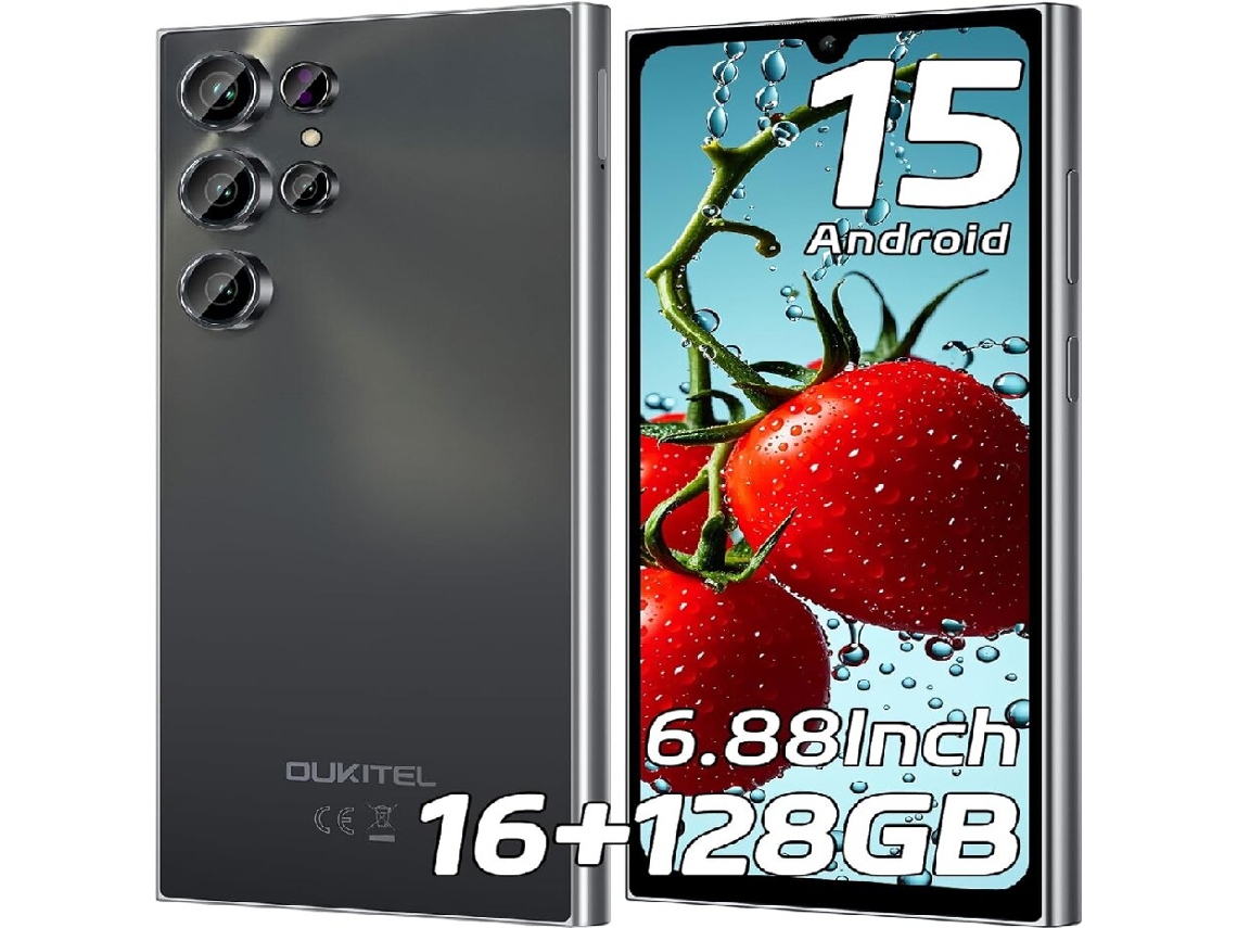 Oukitel C61 16gb Ram 128gb Rom 6.88" 90hz 5150mah 13mp Cámara Android 15 Móvil 4g