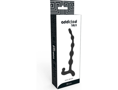 Estimulador ADDICTED TOYS BEADS-ADTOYS22 (Negro - 22 cm)