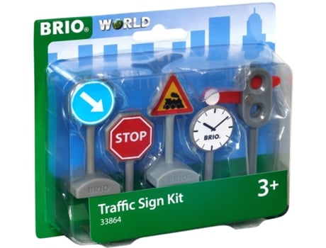 Jogo de Mesa BRIO Traffic Signs (3 Anos)