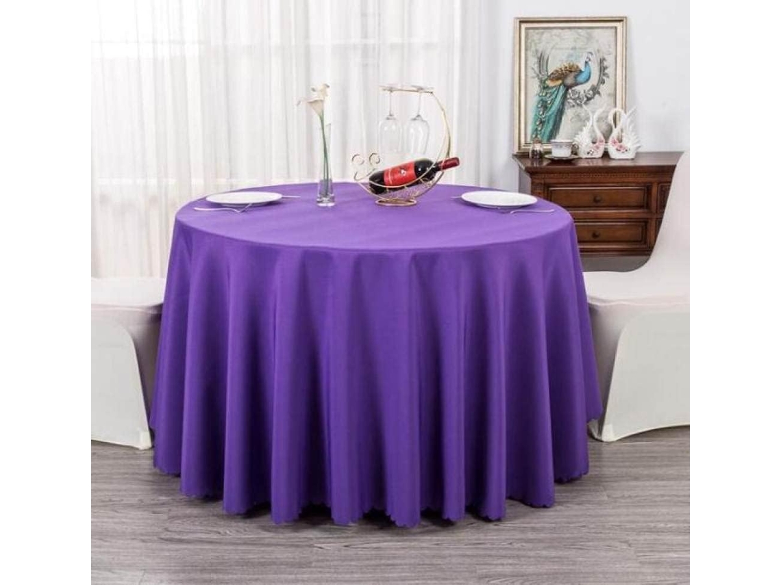 Toalha De Mesa Retangular De Cor Sólida Para Festa De Natal, Casamento E Hotel.