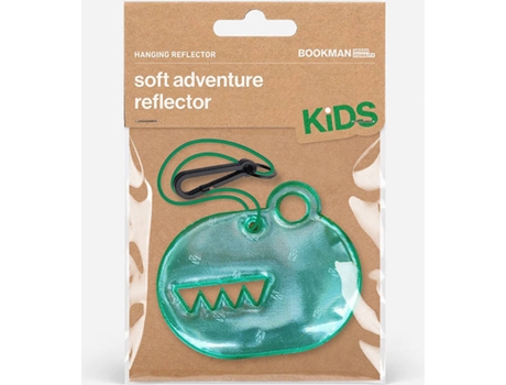 Bicicleta BOOKMAN reflector colgante para cremallera dino aurio (S)