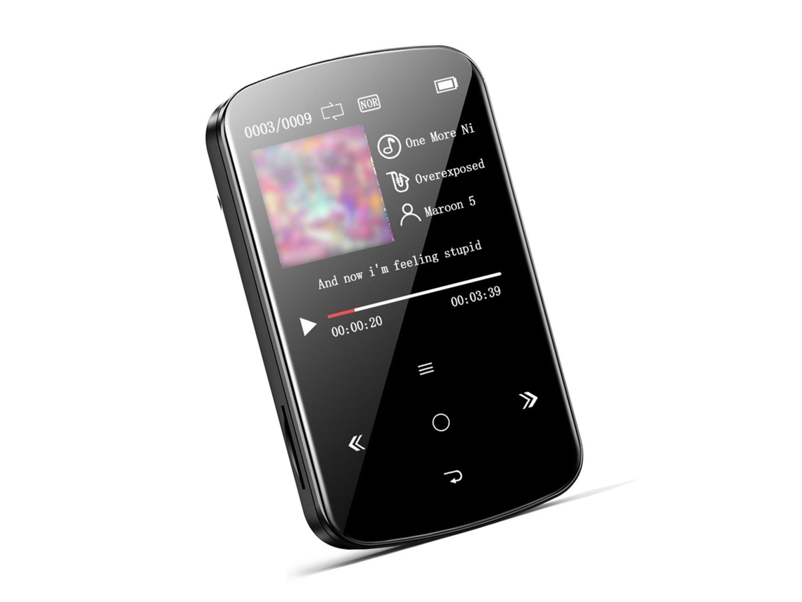 Reproductor Mp3 M9 Con Pantalla Oled De 1,5 Pulgadas, Radio Fm, Función De Grabación Y Compatibilidad Con Tarjeta Tf.