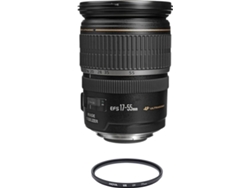 Objetivo CANON EF-S 17-55mm F2.8 IS USM + HOYA UX UV 77mm Filtro
